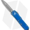 Microtech UTX-85 D/E OTF Automatic Knife Distressed Blue (3.125" Apocalyptic)
