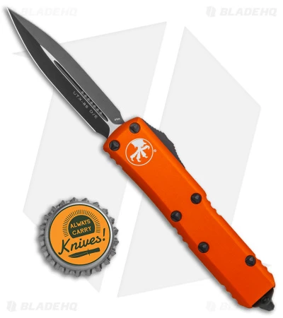 Microtech UTX-85 D/E OTF Auto Knife Orange Al (3.125" Black) 232-10 OR 6 Microtech UTX-85 D/E OTF Auto Knife Orange Al (3.125" Black) 232-10 OR - Image 4