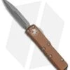 Microtech UTX-85 D/E OTF Automatic Knife Tan (3.125" Apocalyptic) 232-10APTA -Blade HQ Shop Microtech UTX 85 DE OTF Tan Apocalyptic 232 10APTA BHQ 90231 jr