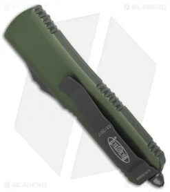 Microtech UTX-85 S/E OTF Automatic Knife OD Green (3.125" Black) 231-1OD 8 Microtech UTX-85 S/E OTF Automatic Knife OD Green (3.125" Black) 231-1OD -Blade HQ Shop Microtech UTX 85 SE OD Green black 231 1OD BHQ 69043 er side