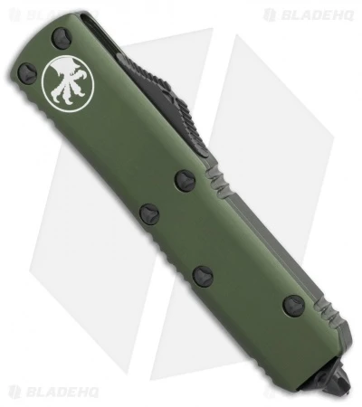 Microtech UTX-85 S/E OTF Automatic Knife OD Green (3.125" Black) 231-1OD 4 Microtech UTX-85 S/E OTF Automatic Knife OD Green (3.125" Black) 231-1OD - Image 2