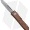 Microtech UTX-85 S/E OTF Automatic Knife Tan (3.125" Stonewash) -Blade HQ Shop Microtech UTX 85 SE OTF Auto Tan SW 231 10TA BHQ 72336 jr