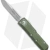 Microtech UTX-85 S/E OTF Automatic Knife OD Green (3.125" Stonewash Serr)
