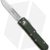 Microtech UTX-85 S/E OTF Automatic Knife OD Green (3.125" Satin Serr) 231-5 OD -Blade HQ Shop Microtech UTX 85 SE OTF OD Green Satin Serr 231 5 BHQ 89935 jr