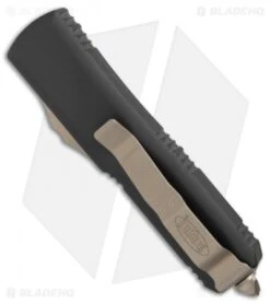 Microtech UTX-85 S/E OTF Automatic Knife Apocalyptic Black (3.125" Bronze) 8 Microtech UTX-85 S/E OTF Automatic Knife Apocalyptic Black (3.125" Bronze) -Blade HQ Shop Microtech UTX 85 SE black bronzed 231 13 BHQ 69039 er side