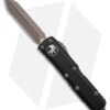 Microtech UTX-85 Spartan OTF Automatic Knife Black (3.1" Bronze Apocalyptic)