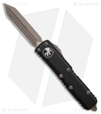 Microtech UTX-85 Spartan OTF Automatic Knife Black (3.1" Bronze Apocalyptic) 3 Microtech UTX-85 Spartan OTF Automatic Knife Black (3.1" Bronze Apocalyptic)