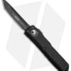 Microtech UTX-85 T/E OTF Automatic Knife Tatical (3.125" Black) 233-1DLCT -Blade HQ Shop Microtech UTX 85 T E OTF Automatic Knife Tatical Black 233 1DLCT BHQ 107738 kp jr