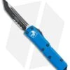 Microtech UTX-85 T/E OTF Automatic Knife Blue (3.125" Black Serr) 233-2 BL