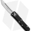 Microtech UTX-85 T/E Tanto OTF Automatic Knife Black Aluminum (3.1" Satin) 233-4