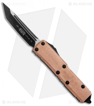 Microtech UTX-85 T/E OTF Automatic Knife Copper (3.125" Black) 233-1CP 3 Microtech UTX-85 T/E OTF Automatic Knife Copper (3.125" Black) 233-1CP