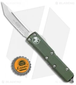 Microtech UTX-85 T/E OTF Automatic Knife OD Green (3.125" Satin Serr) 233-5OD 9 Microtech UTX-85 T/E OTF Automatic Knife OD Green (3.125" Satin Serr) 233-5OD -Blade HQ Shop Microtech UTX 85 TE OTF Auto OD Green Satin Serr 233 5OD BHQ 98524 jr bottlecap 1
