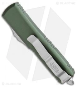 Microtech UTX-85 T/E OTF Automatic Knife OD Green (3.125" Satin Serr) 233-5OD 8 Microtech UTX-85 T/E OTF Automatic Knife OD Green (3.125" Satin Serr) 233-5OD -Blade HQ Shop Microtech UTX 85 TE OTF Auto OD Green Satin Serr 233 5OD BHQ 98524 jr side