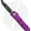 Microtech UTX-85 T/E OTF Automatic Knife Violet (3.125" Black) 233-1VI