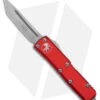 Microtech UTX-85 T/E OTF Automatic Knife Red Aluminum (3.15" Satin) 233-4 RD 1 Microtech UTX-85 T/E OTF Automatic Knife Red Aluminum (3.15" Satin) 233-4 RD -Blade HQ Shop Microtech UTX 85 TE Tanto OTF AK Red Aluminum 3in Satin BHQ 173971 td
