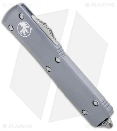 Microtech Ultratech Bayonet OTF Automatic Knife Gray CC (3.4" Stonewash) 4 Microtech Ultratech Bayonet OTF Automatic Knife Gray CC (3.4" Stonewash) - Image 2