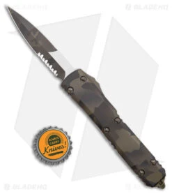 Microtech Ultratech Bayonet OTF Automatic Knife Olive Camo (3.4" Camo Serr) 9 Microtech Ultratech Bayonet OTF Automatic Knife Olive Camo (3.4" Camo Serr) -Blade HQ Shop Microtech Ultratech Bayo OTF Auto Olive Camo Camo Serr BHQ 176479 jr bottlecap