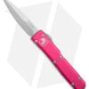 Microtech Ultratech Bayonet OTF Automatic Knife (3.4" Stonewash) 120-10PK -Blade HQ Shop Microtech Ultratech Bayo OTF Auto Pink SW BHQ 176870 jr
