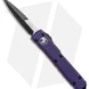 Microtech Ultratech Bayonet OTF Automatic Purple (3.4" Black) -Blade HQ Shop Microtech Ultratech Bayo OTF Auto Purple Black 120 1PU BHQ 13559 jr