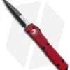Microtech Ultratech Bayonet OTF Automatic Knife Red (3.4" Black) 120-1RD -Blade HQ Shop Microtech Ultratech Bayonet OTF Auto Red Black 120 1RD BHQ 7610 jr