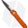 Microtech Ultratech Bayonet OTF Automatic Knife Tri-Grip Orange (3.4" Black) -Blade HQ Shop Microtech Ultratech Bayonet OTF Automatic Knife Tri Grip Orange 3.4in Black 120 1OR BHQ 7711 LS jr