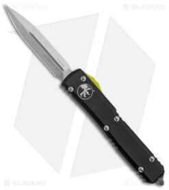 Microtech MagnaCut Ultratech D/E OTF Automatic Knife (3.4" Stonewash)