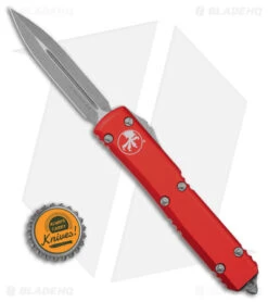 Microtech Ultratech D/E OTF Auto Knife Red (3.4" Apocalyptic) 122-10 APRD 9 Microtech Ultratech D/E OTF Auto Knife Red (3.4" Apocalyptic) 122-10 APRD -Blade HQ Shop Microtech Ultratech DE OTF AK Red ein Apocalyptic BHQ 174856 td size