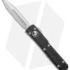 Microtech Ultratech OTF D/E Automatic Knife CC (3.4" SW Full Serr) 122-12 -Blade HQ Shop Microtech Ultratech DE OTF Auto CC Black SW Full Serr 122 12 BHQ 52160 jr