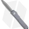 Microtech Ultratech D/E OTF Automatic Knife Gray (3.4" Apocalyptic) -Blade HQ Shop Microtech Ultratech DE OTF Auto Gray Apocalyptic BHQ 115904 jr