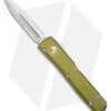 Microtech Ultratech D/E OTF Automatic Knife OD Green CC (3.4" SW Serr) 122-11OD -Blade HQ Shop Microtech Ultratech DE OTF Auto OD Green CC SW Serr BHQ 26210 jr