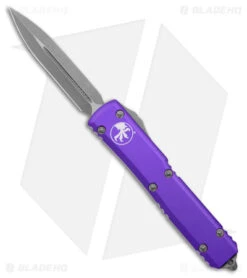 Microtech Ultratech D/E OTF Automatic Knife Purple (3.4" Apocalyptic)