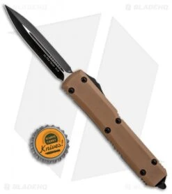 Microtech Ultratech D/E OTF Automatic Knife Tan G-10 (3.4" Black) 122-1GTTA 9 Microtech Ultratech D/E OTF Automatic Knife Tan G-10 (3.4" Black) 122-1GTTA -Blade HQ Shop Microtech Ultratech DE OTF Auto Tan G 10 Black 122 1GTTA BHQ 84504 jr bottlecap 1