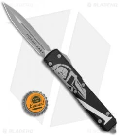 Microtech Ultratech D/E Signature Series OTF Molon Labe (3.5" Apocalyptic) -Blade HQ Shop Microtech Ultratech DE Signature Series OTF Auto Molon Labe Apocalyptic BHQ 131519 jr bottlecap