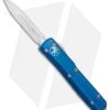 Microtech Ultratech D/E OTF Automatic Knife CC Blue (3.4" Satin) -Blade HQ Shop Microtech Ultratech OTF DE Blue Satin 122 4BL BHQ 67451 jr 2