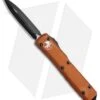 Microtech Ultratech D/E OTF Automatic Knife CC Orange (3.4" Black) -Blade HQ Shop Microtech Ultratech OTF DE Orange Black 122 1CCOR BHQ 51903 jr 1