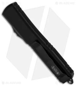 Microtech Ultratech S/E OTF Automatic Knife Blade Show 2022 (3.4" DLC) -Blade HQ Shop Microtech Ultratech OTF SE Automatic Knife Blade Show 2022 3in DLC BHQ 148912 td side