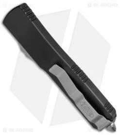 Microtech Ultratech D/A SE OTF Automatic Knife CC (3.4" Bead Blast Serr) 121-8 8 Microtech Ultratech D/A SE OTF Automatic Knife CC (3.4" Bead Blast Serr) 121-8 -Blade HQ Shop Microtech Ultratech OTF SE BB Serr 121 8 BHQ 67931 jr side