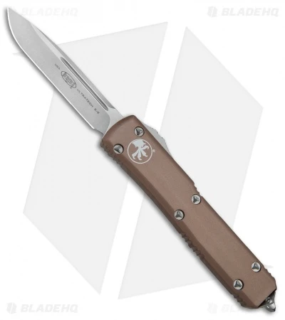 Microtech Ultratech S/E OTF Automatic Tan CC (3.4" Stonewash) 121-10TA 3 Microtech Ultratech S/E OTF Automatic Tan CC (3.4" Stonewash) 121-10TA