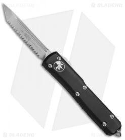 Microtech Ultratech T/E OTF Automatic Knife CC (3.4" Bead Blast Full Serr)