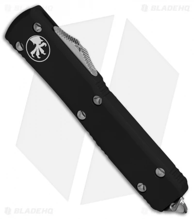 Microtech Ultratech T/E OTF Automatic Knife Black (3.4" Stonewash Full Serr) 4 Microtech Ultratech T/E OTF Automatic Knife Black (3.4" Stonewash Full Serr) - Image 2