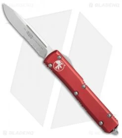 Microtech Ultratech S/E OTF Automatic Knife CC Red (3.4" Satin Serr)