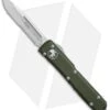 Microtech Ultratech S/E OTF Automatic OD Green CC (3.4" Satin Serr) -Blade HQ Shop Microtech Ultratech SE OD Green CC satin serr BHQ 67531 er