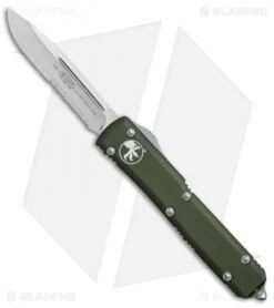 Microtech Ultratech S/E OTF Automatic OD Green CC (3.4" Satin Serr)