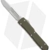 Microtech Ultratech S/E OTF Automatic Knife OD Green G-10 (3.4" Stonewash Serr) -Blade HQ Shop Microtech Ultratech SE OD Green G10 sw serr BHQ 78162 er