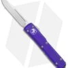 Microtech Ultratech Knife Purple S/E OTF Automatic (3.4" Satin)