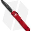 Microtech Ultratech S/E OTF Automatic Knife Red CC (3.4" Black) 121-1RD -Blade HQ Shop Microtech Ultratech SE OTF Auto Red CC Black 121 1RD BHQ 51581 jr