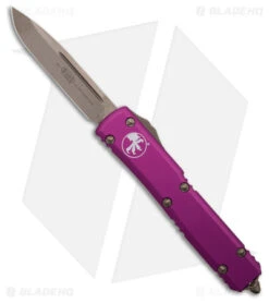 Microtech Ultratech S/E OTF Automatic Knife Violet (3.4" Bronze) 121-13VI