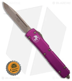 Microtech Ultratech S/E OTF Automatic Knife Violet (3.4" Bronze) 121-13VI 9 Microtech Ultratech S/E OTF Automatic Knife Violet (3.4" Bronze) 121-13VI -Blade HQ Shop Microtech Ultratech SE OTF Automatic Knife Violet 3.4in Bronze BHQ 181720 hd size