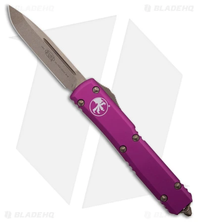 Microtech Ultratech S/E OTF Automatic Knife Violet (3.4" Bronze) 121-13VI 3 Microtech Ultratech S/E OTF Automatic Knife Violet (3.4" Bronze) 121-13VI