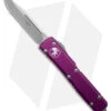 Microtech Ultratech S/E OTF Automatic Knife Violet (3.4" Satin) 121-4VI -Blade HQ Shop Microtech Ultratech SE OTF Automatic Knife Violet 3.4in Satin BHQ 93228 hd